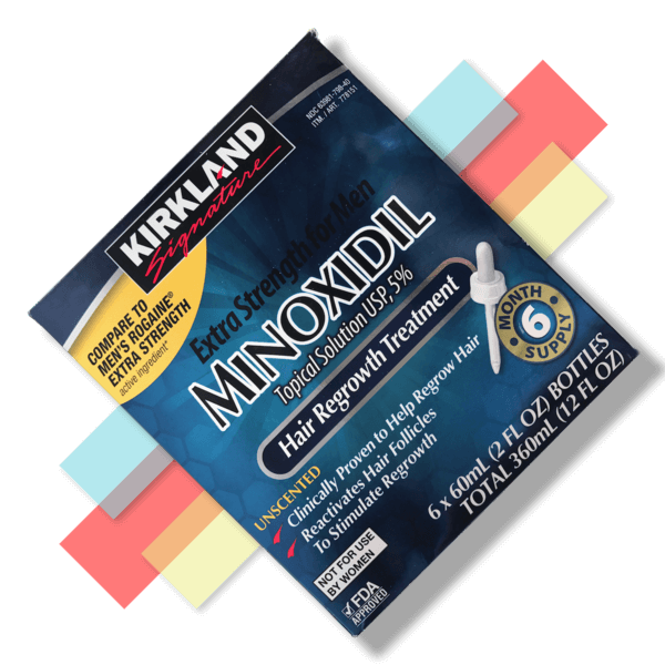 Kirkland Minoxidil Liquid - 5% - 6 Month Supply