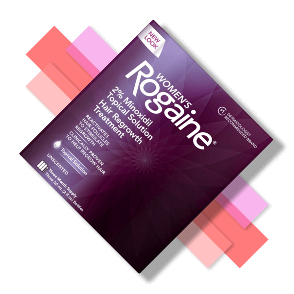 Women's Rogaine Minoxidil Liquid - 2% - 3 Month Supply