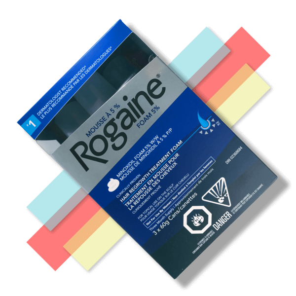 Men's Rogaine Minoxidil Foam - 5% - 3 Month Supply